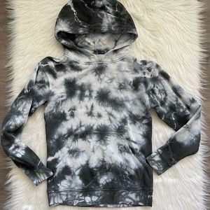 Lululemon All Yours Hoodie Earth Dye Stone Tie Dye pullover Sweatshirt size 4